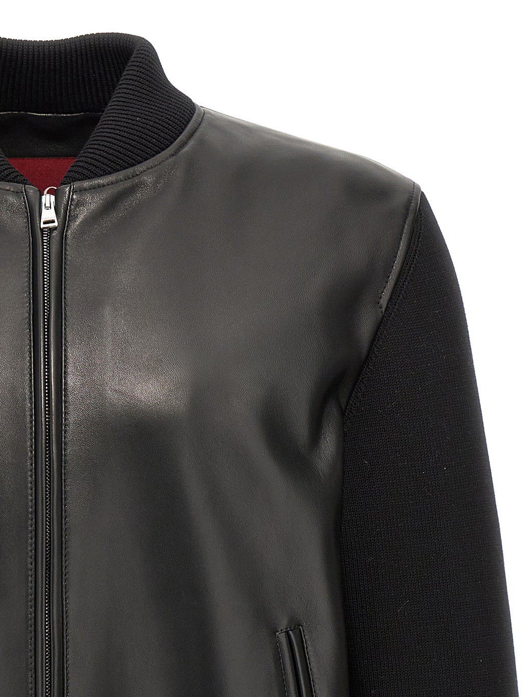 Black Lamb Leather Leather Jacket