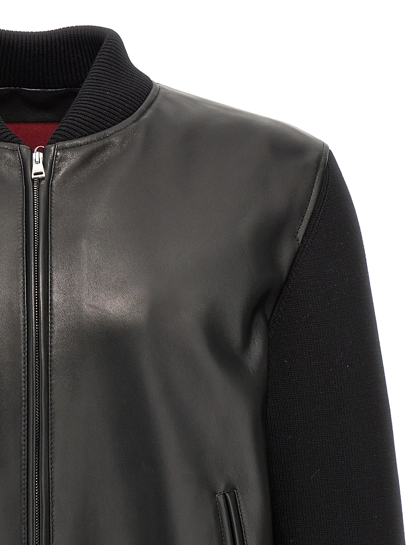 Black Lamb Leather Leather Jacket