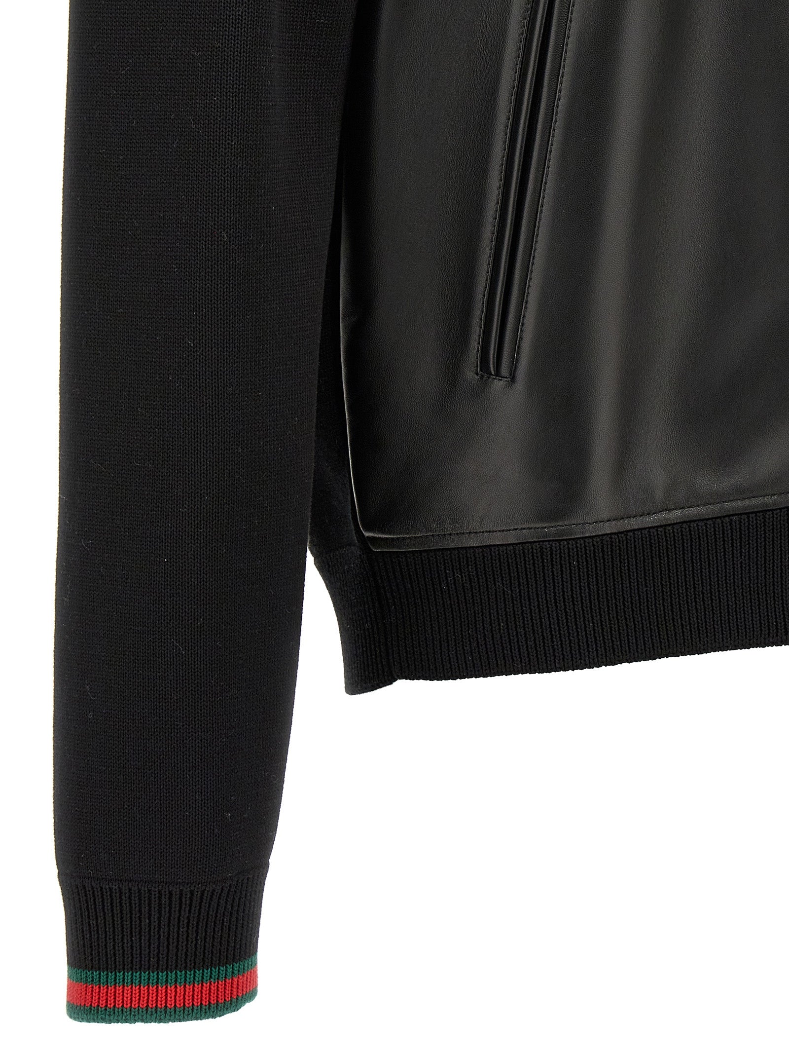 Black Lamb Leather Leather Jacket