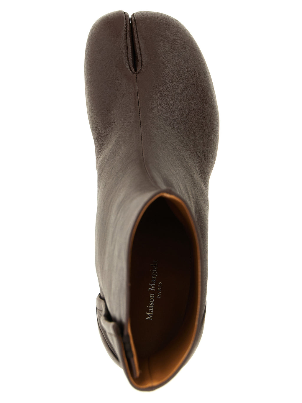 Brown Lamb Leather Ankle Boots