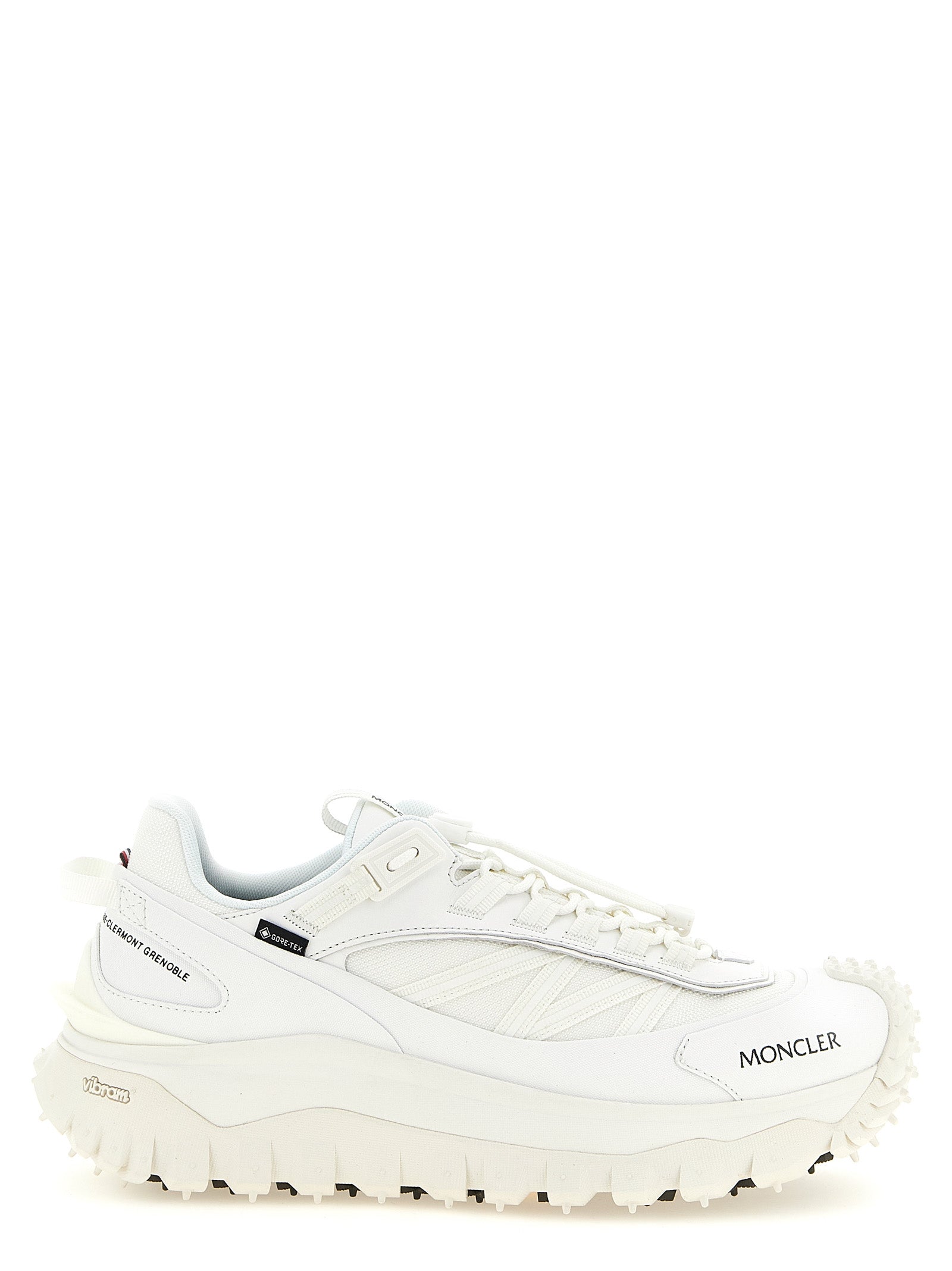 White Leather Athletic Sneakers