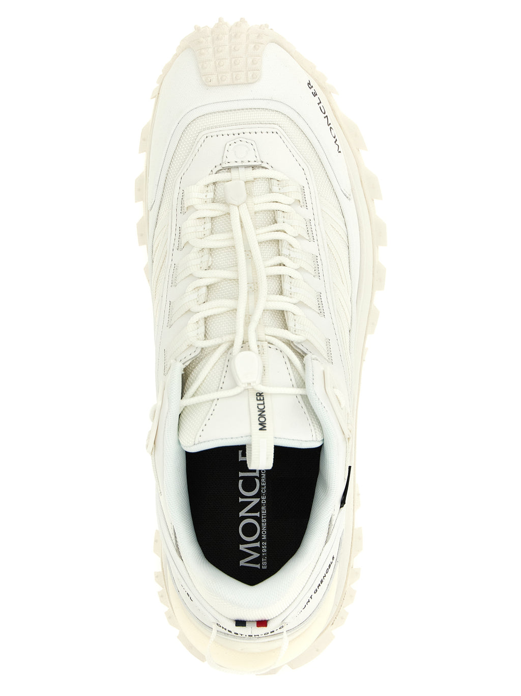 White Leather Athletic Sneakers