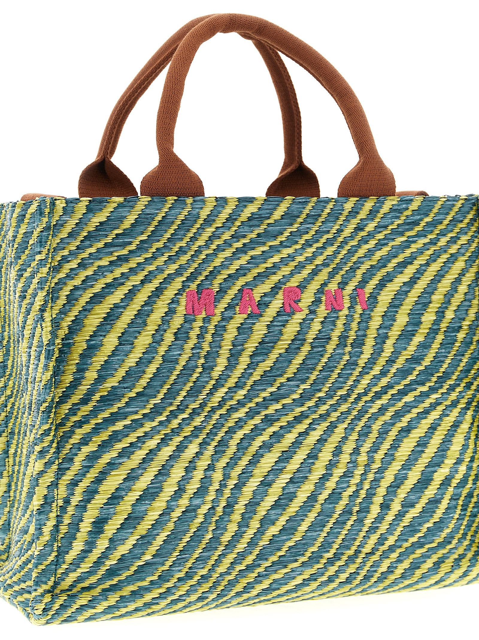 Multicolor Polyamide Handbag