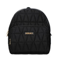 Black Fabric Backpack