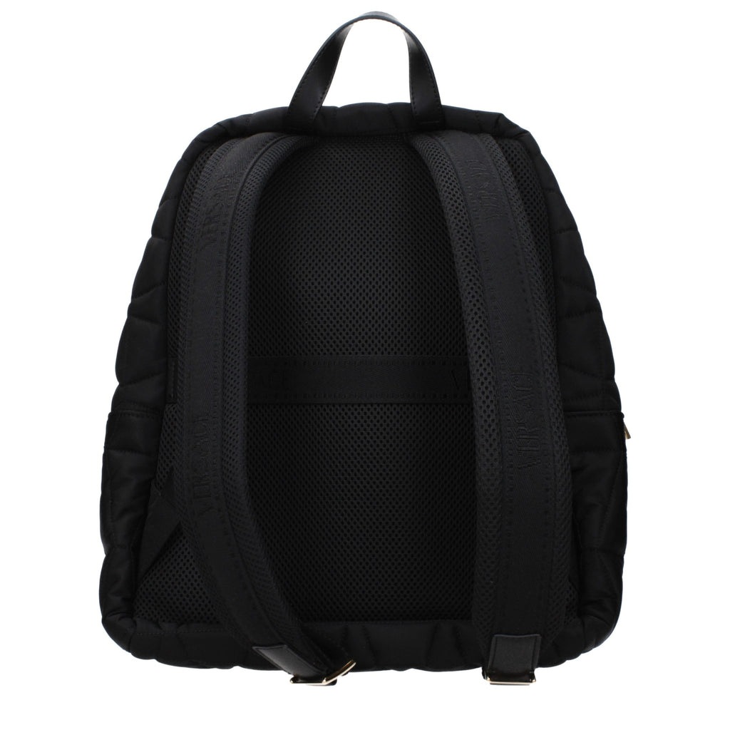 Black Fabric Backpack
