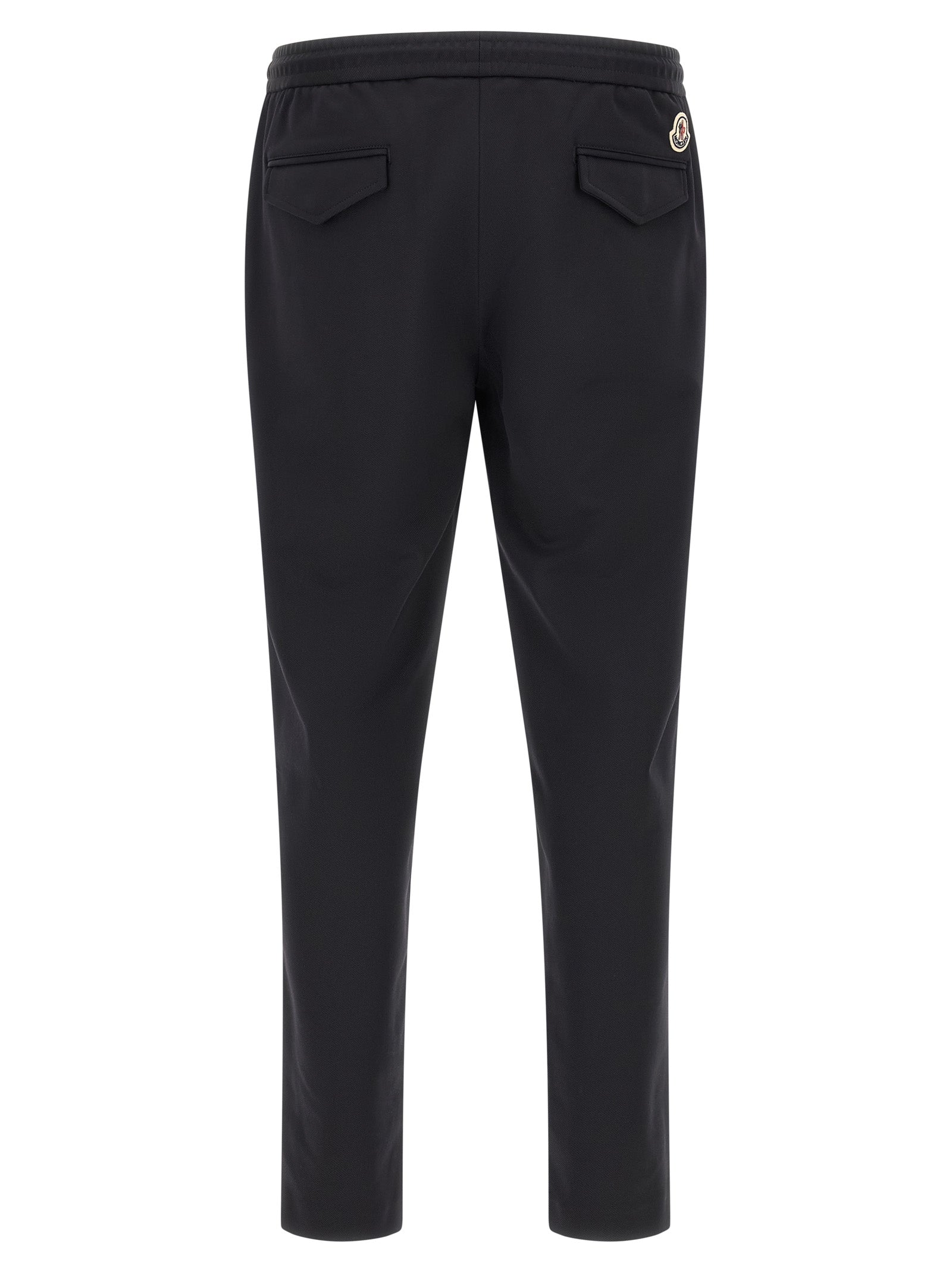 Black Polyamide Joggers (Workout Pants)