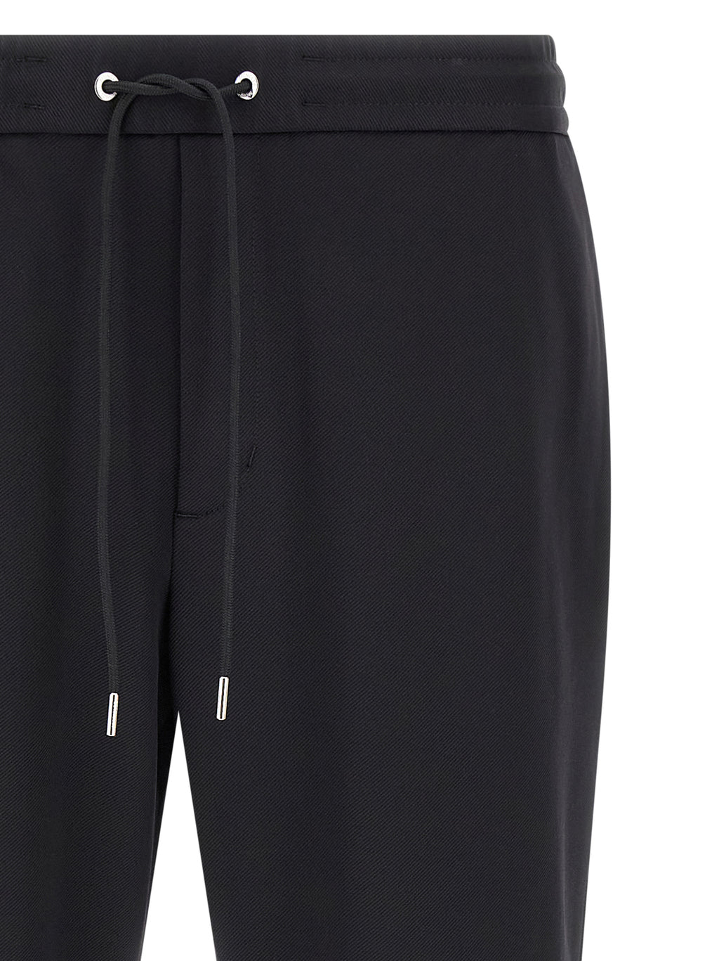 Black Polyamide Joggers (Workout Pants)