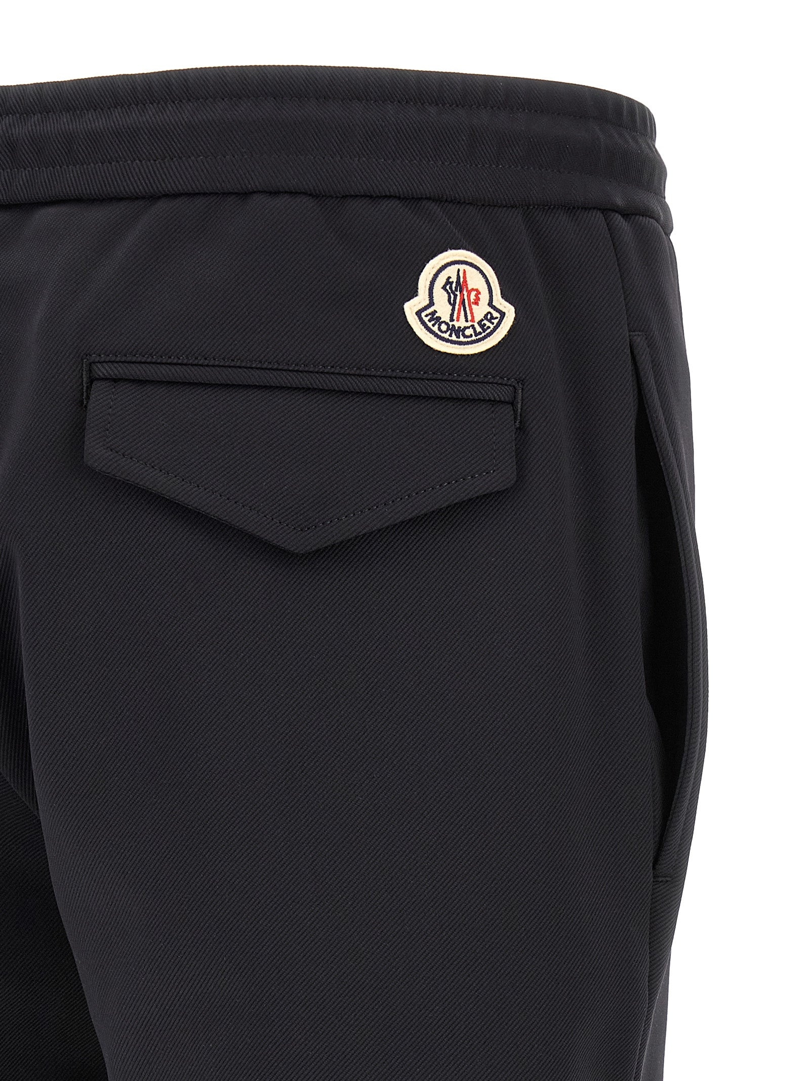 Black Polyamide Joggers (Workout Pants)