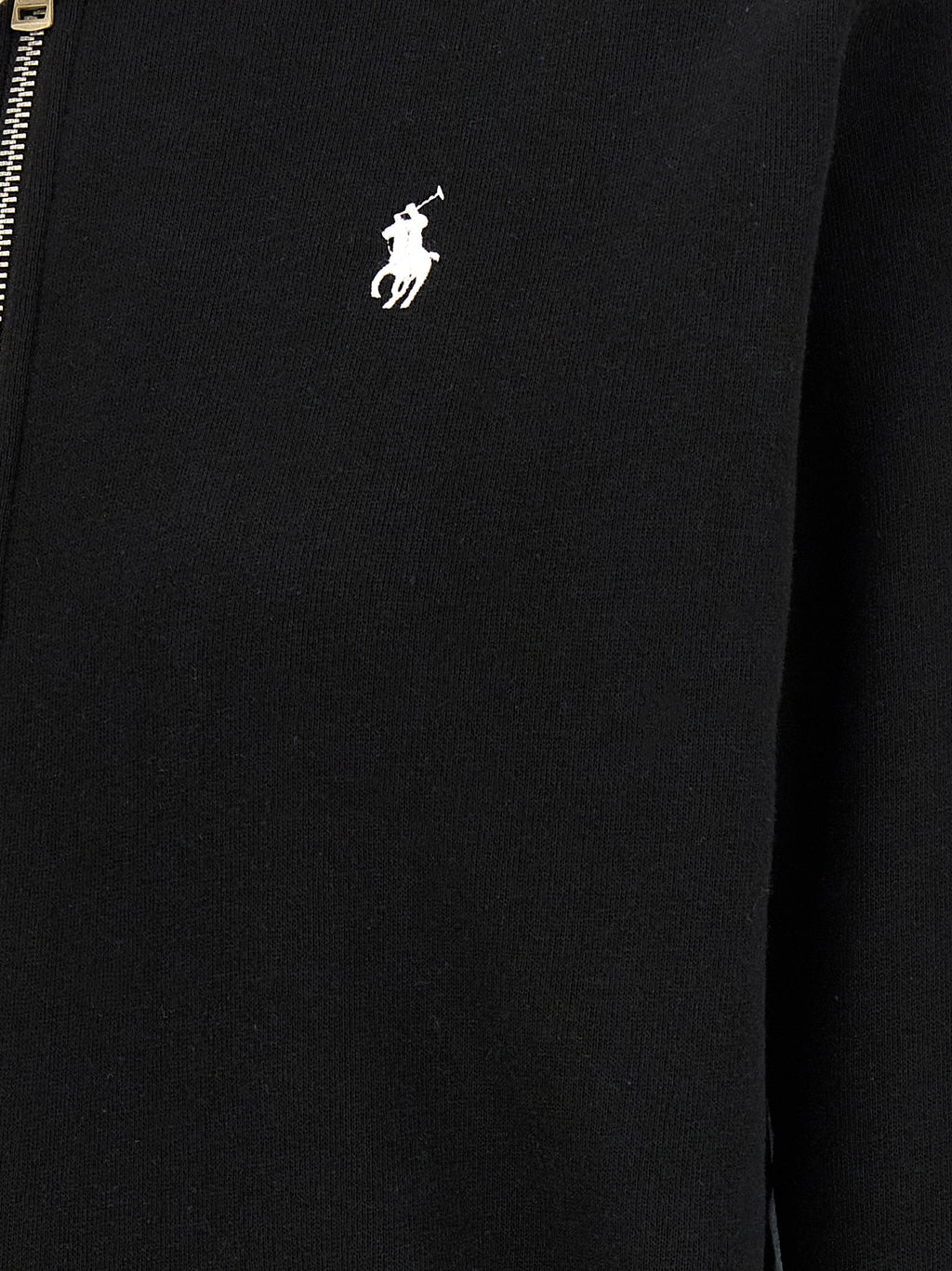 Black Cotton Sweatshirt