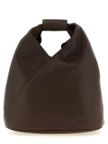Brown Polyethylene Crossbody Bag