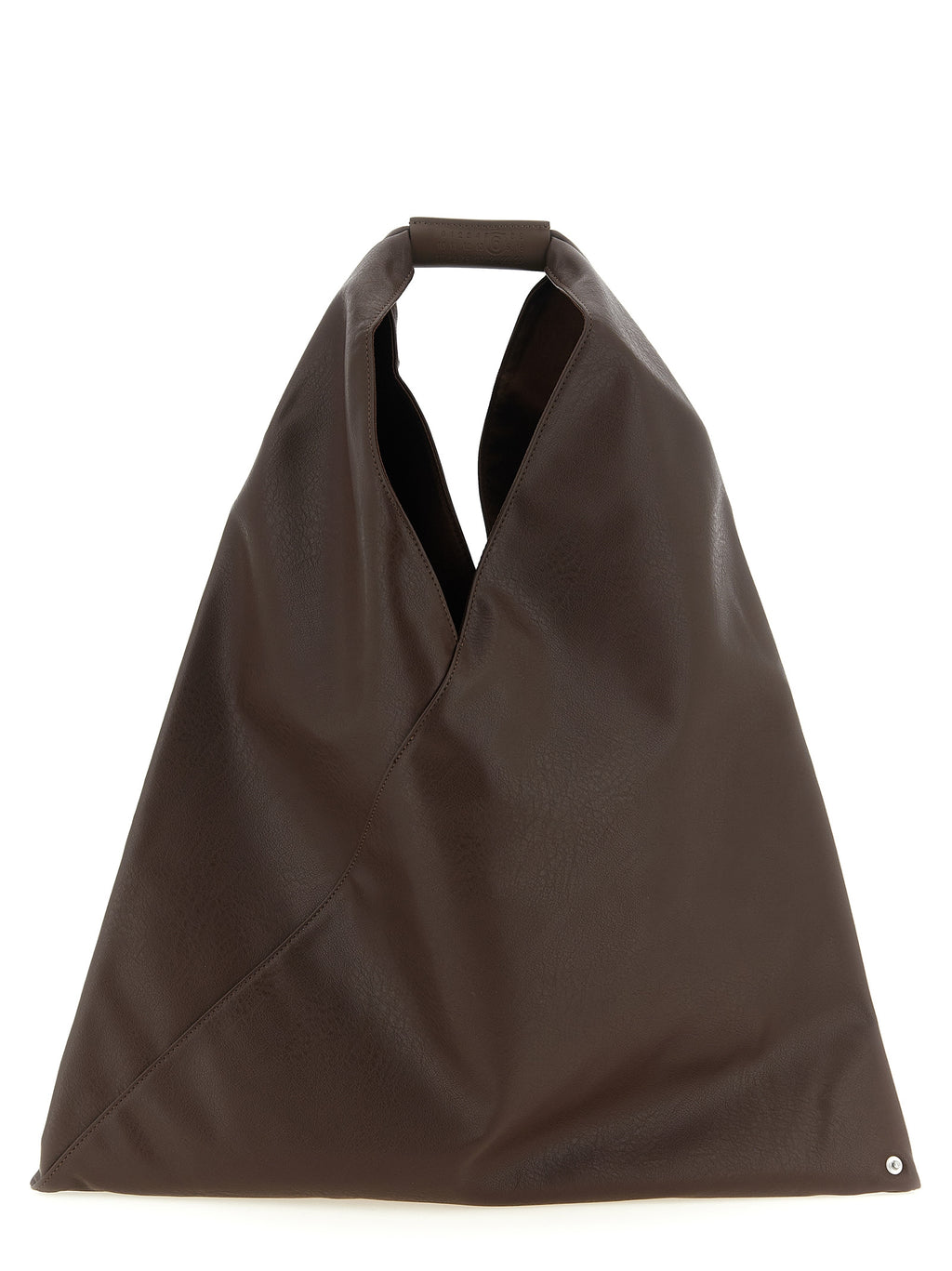 Brown Polyethylene Handbag