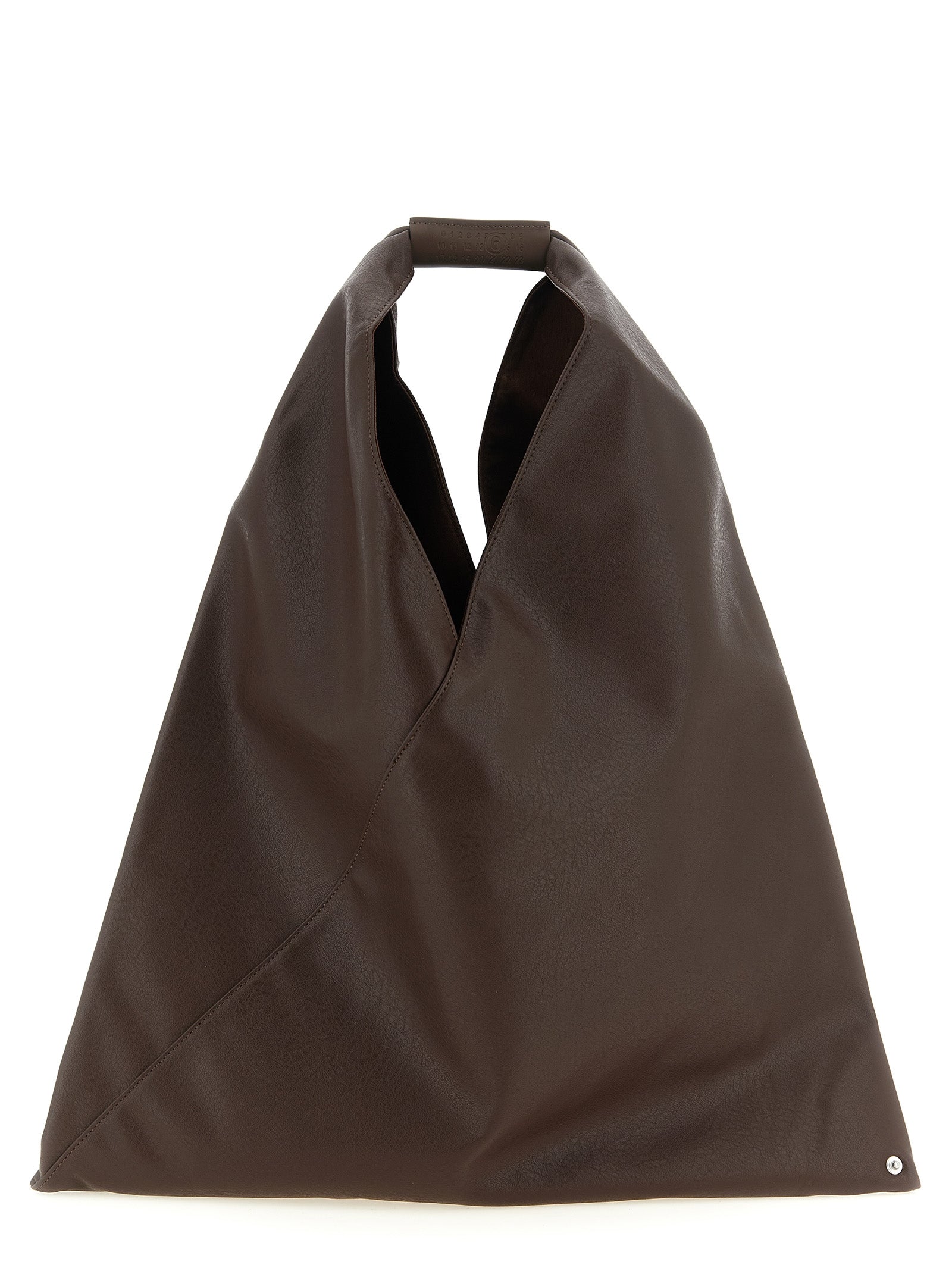 Brown Polyethylene Handbag