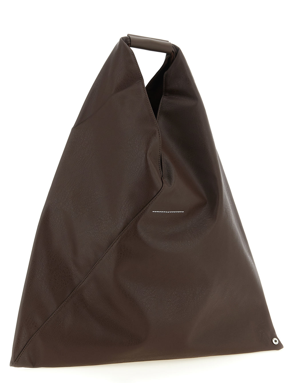 Brown Polyethylene Handbag