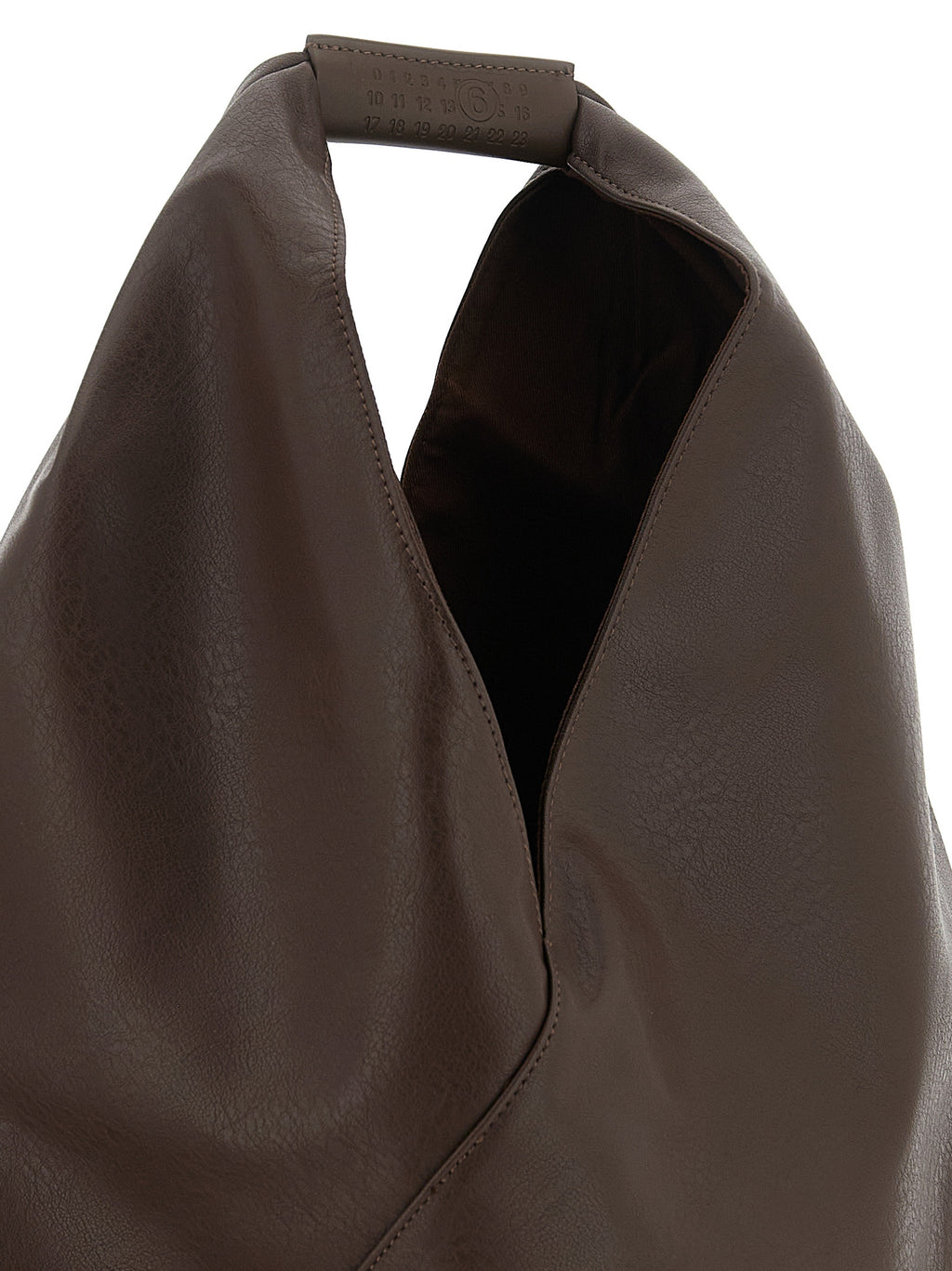 Brown Polyethylene Handbag