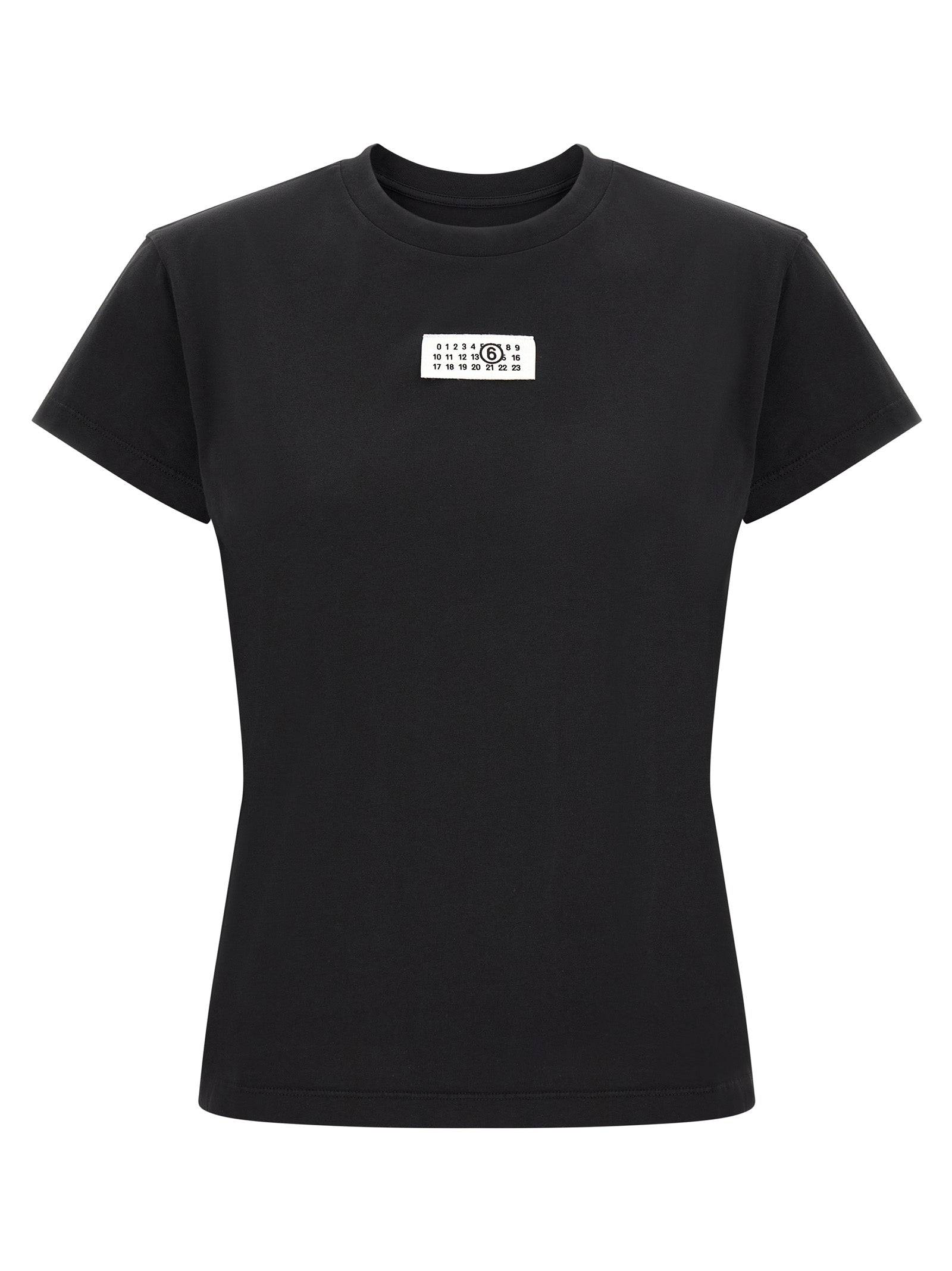 Black Cotton T-Shirt