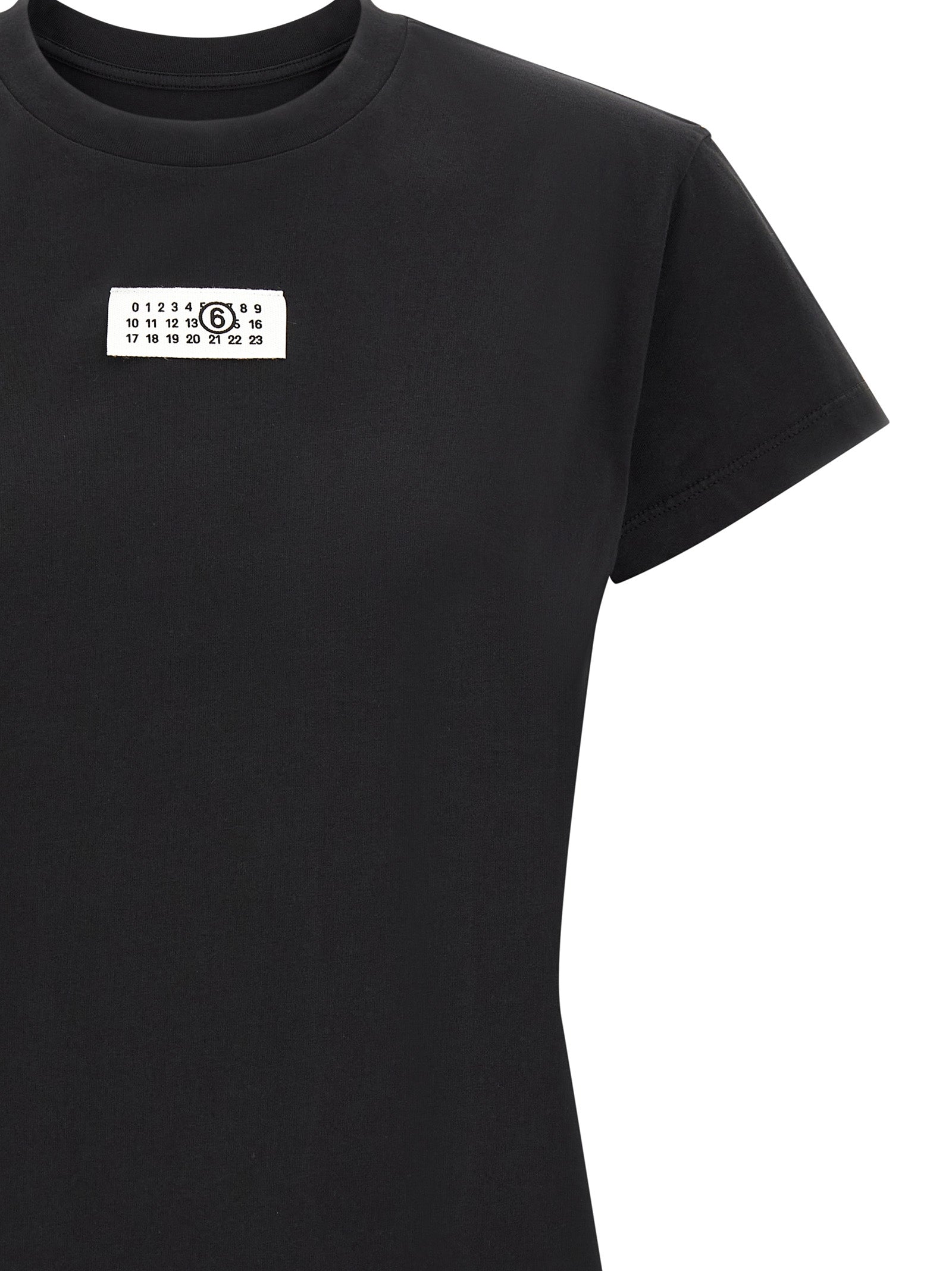 Black Cotton T-Shirt
