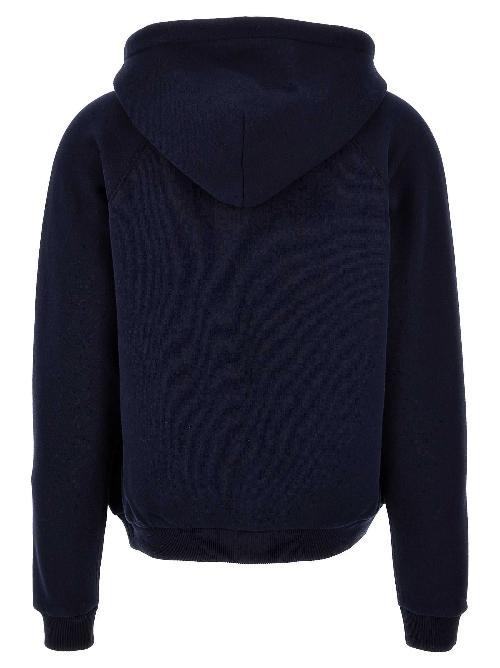 Blue Cotton Hoodie