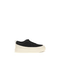 Black Calf Leather Bos Taurus Athletic Sneakers