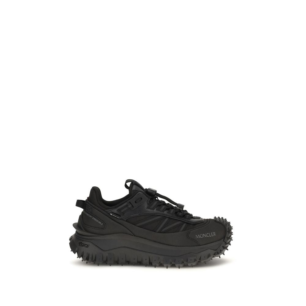 Black Calf Leather Bos Taurus Athletic Sneakers