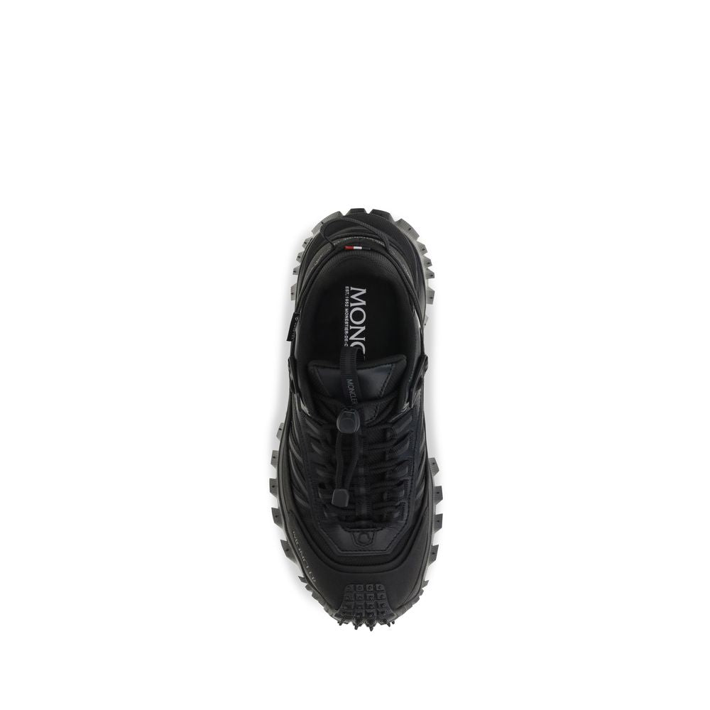 Black Calf Leather Bos Taurus Athletic Sneakers
