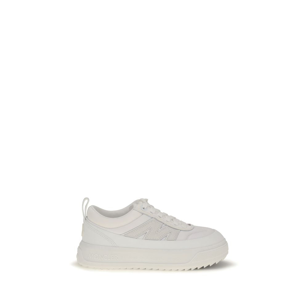 White Polyamide Athletic Sneakers