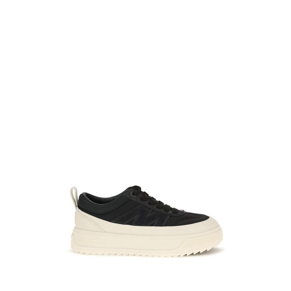 Black Polyamide Athletic Sneakers