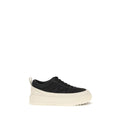 Black Polyamide Athletic Sneakers