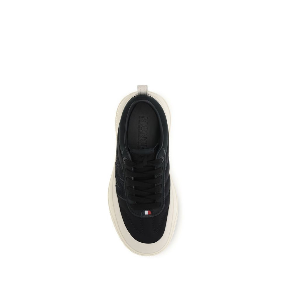 Black Polyamide Athletic Sneakers