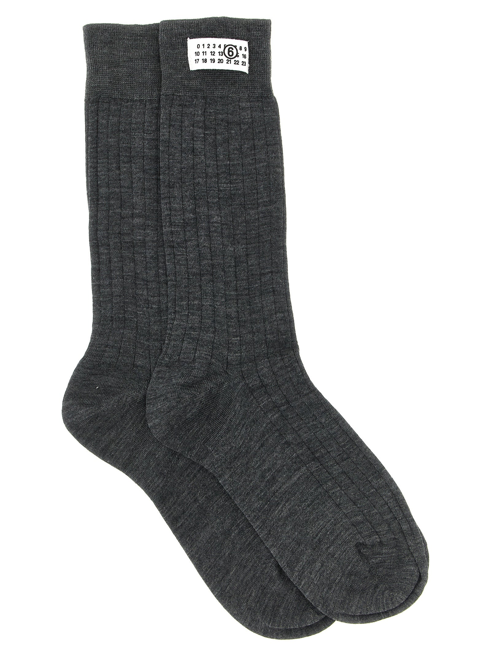 Gray Wool Socks