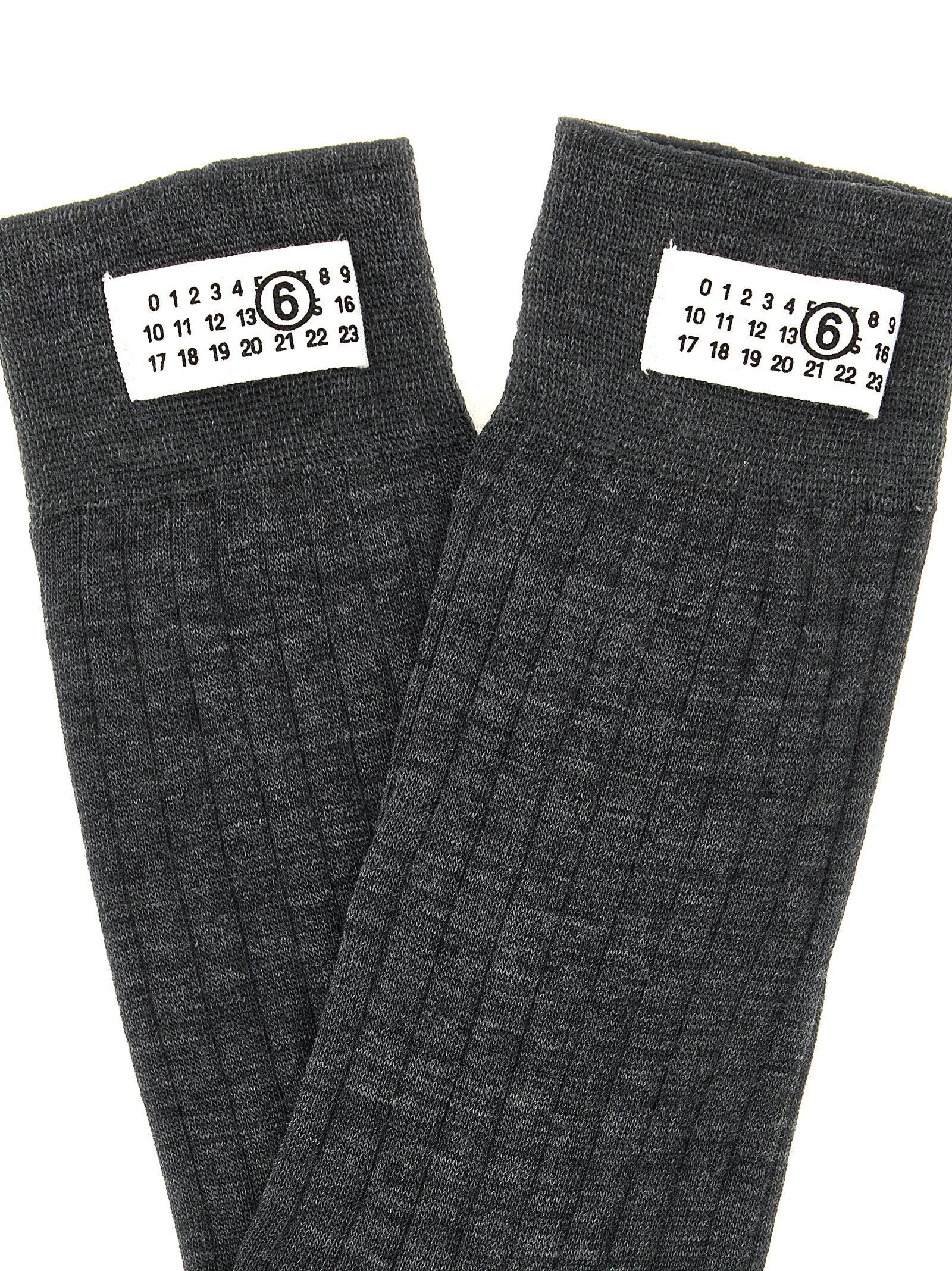 Gray Wool Socks