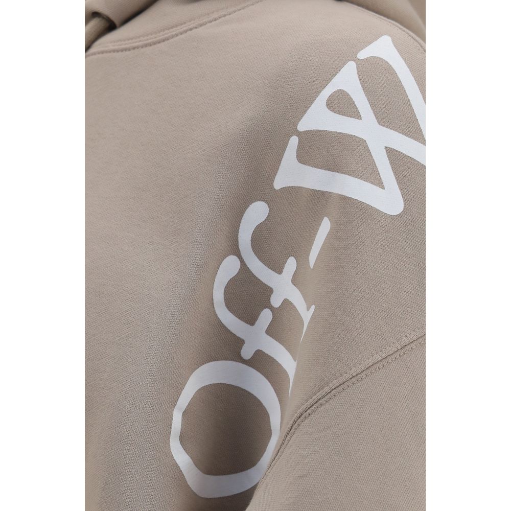 Beige Cotton Sweatshirt