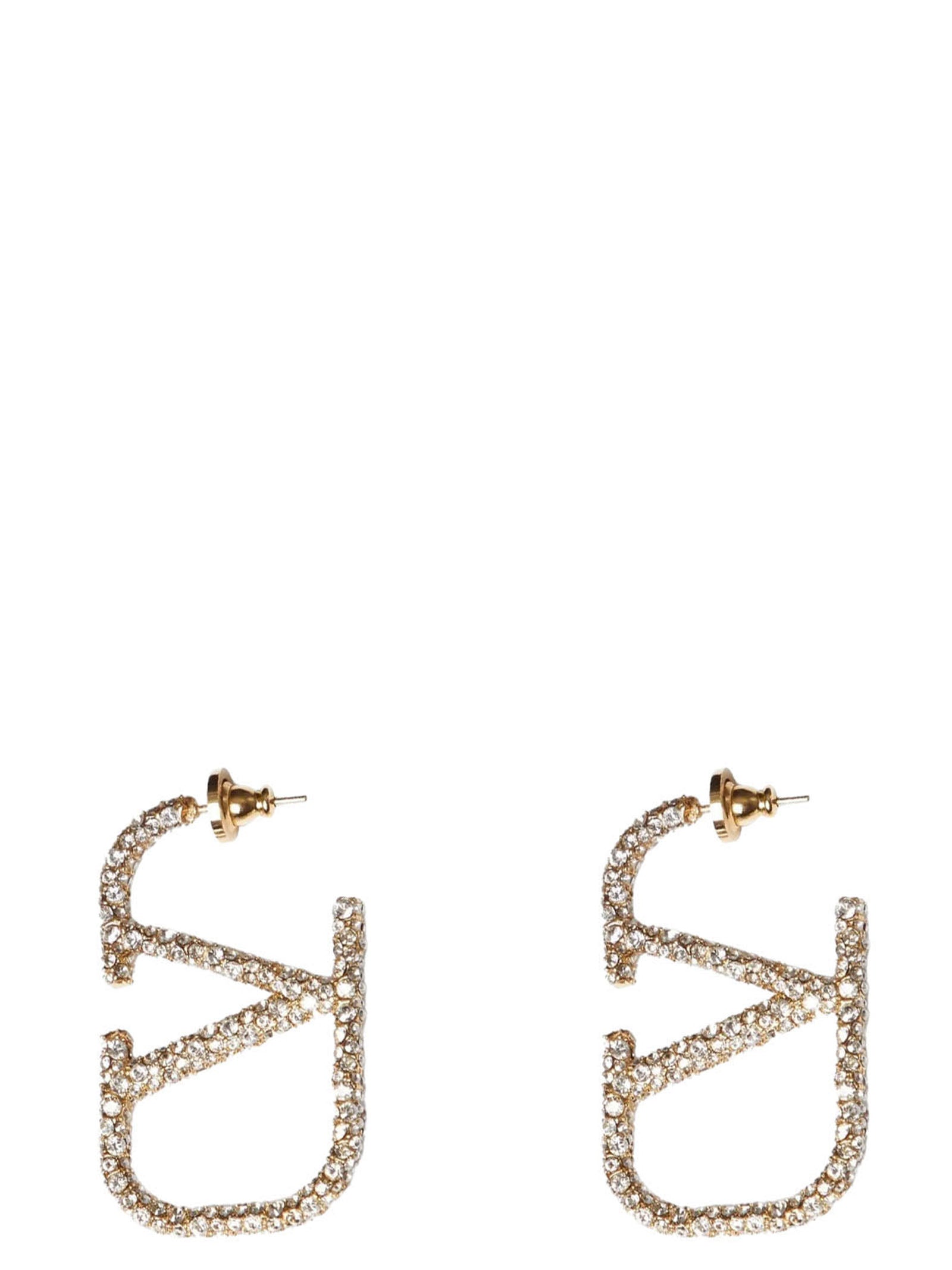 Gold Brass Earrings