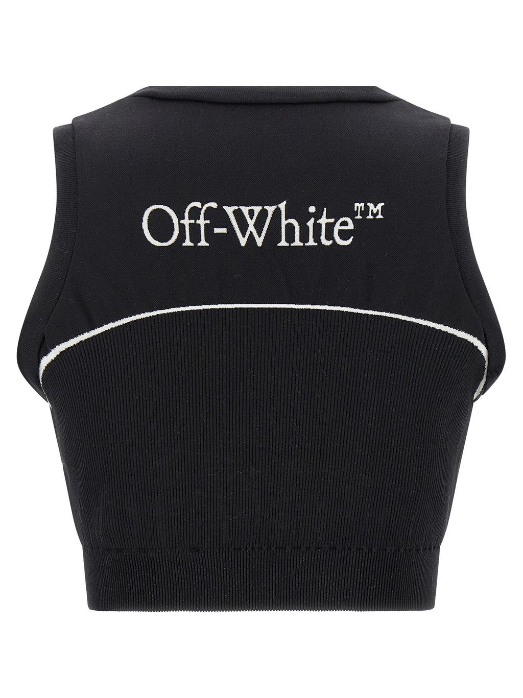 Black Polyamide Sport Bra