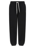 Black Cotton Joggers (Workout Pants)