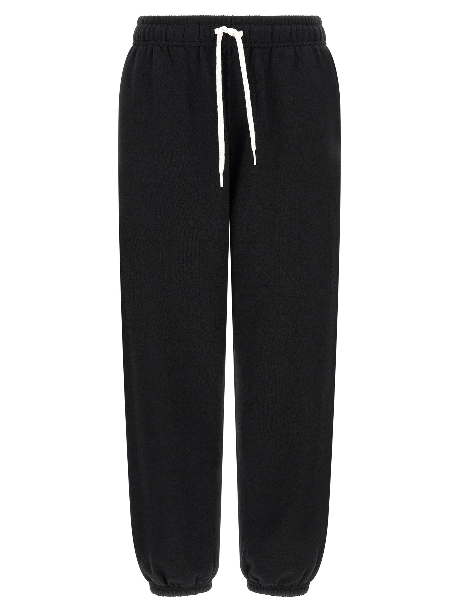 Black Cotton Joggers (Workout Pants)