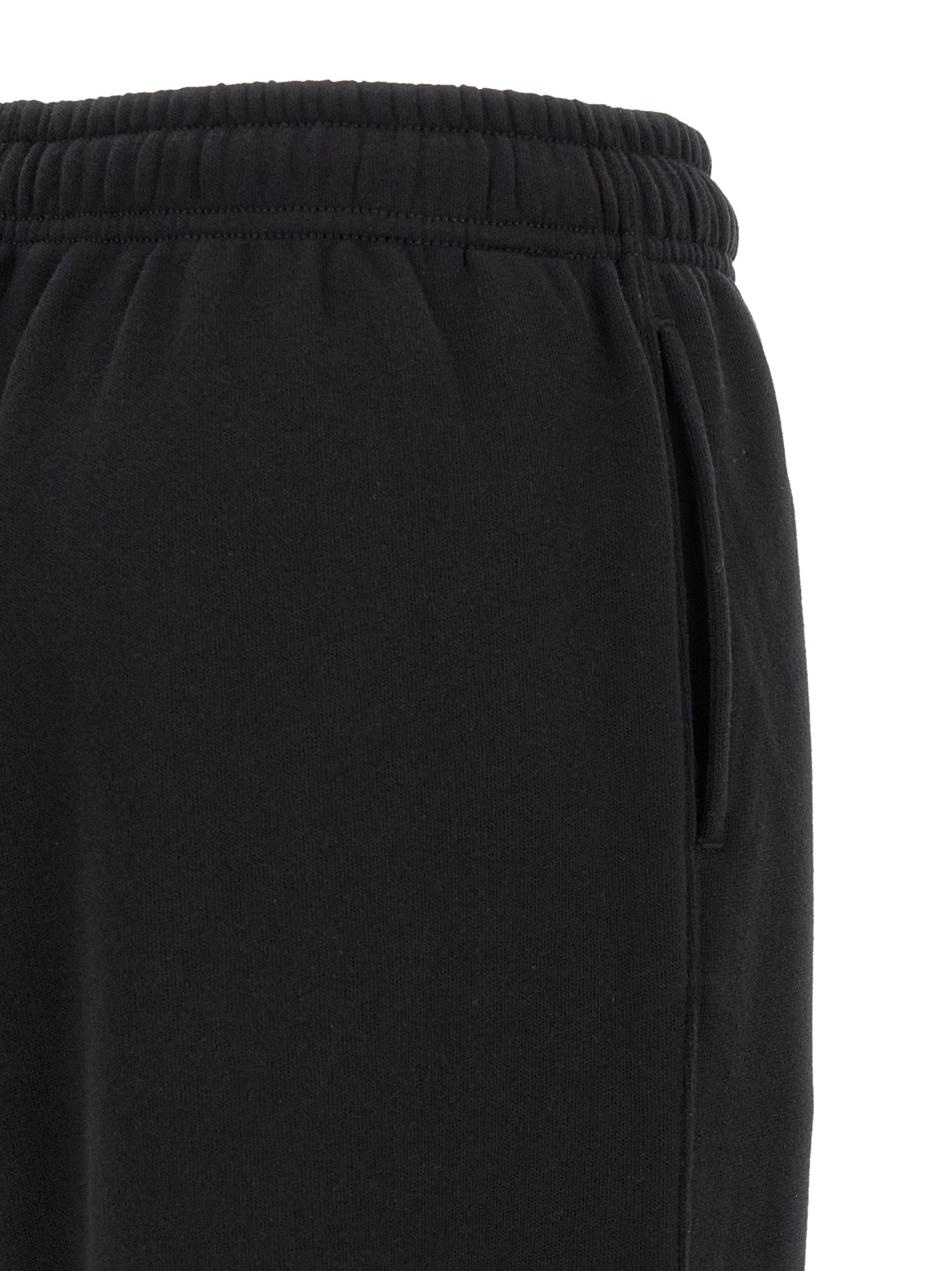 Black Cotton Joggers (Workout Pants)