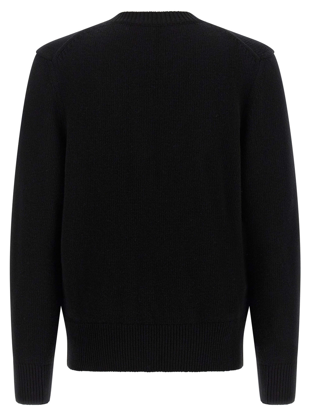 Black Wool Cardigan
