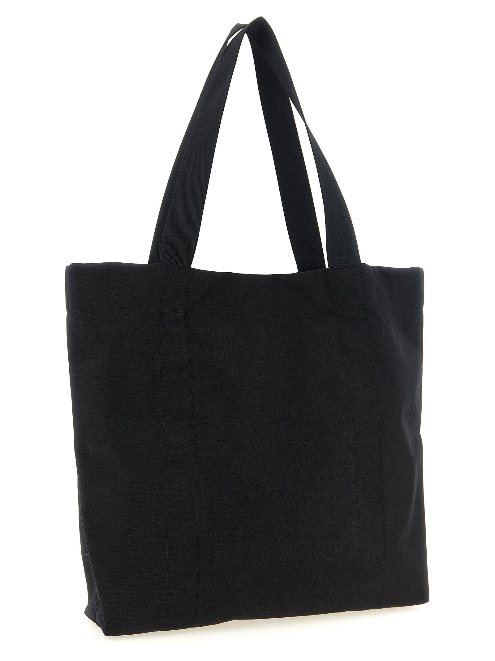 Black Polyamide Tote Bag