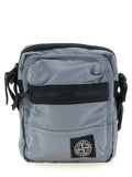 Gray Polyamide Crossbody Bag