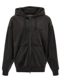Black Recycled Polyester Sweatshirt