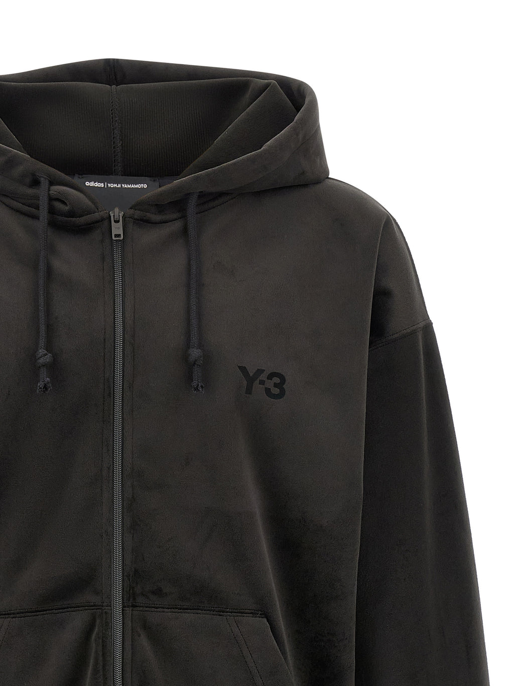 Black Recycled Polyester Sweatshirt