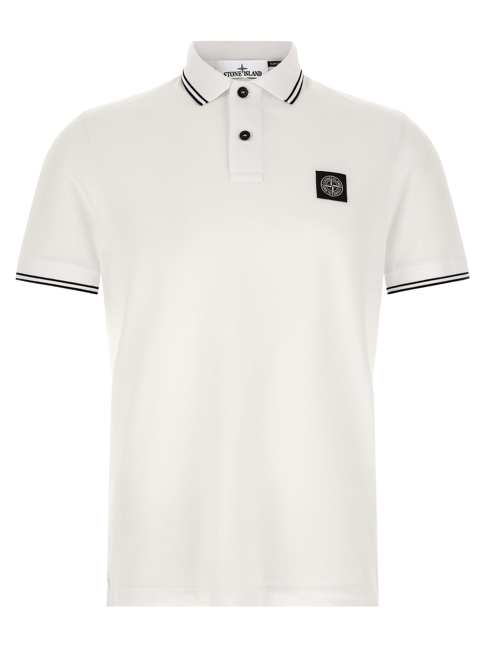 Bicolor Cotton Polo Shirt