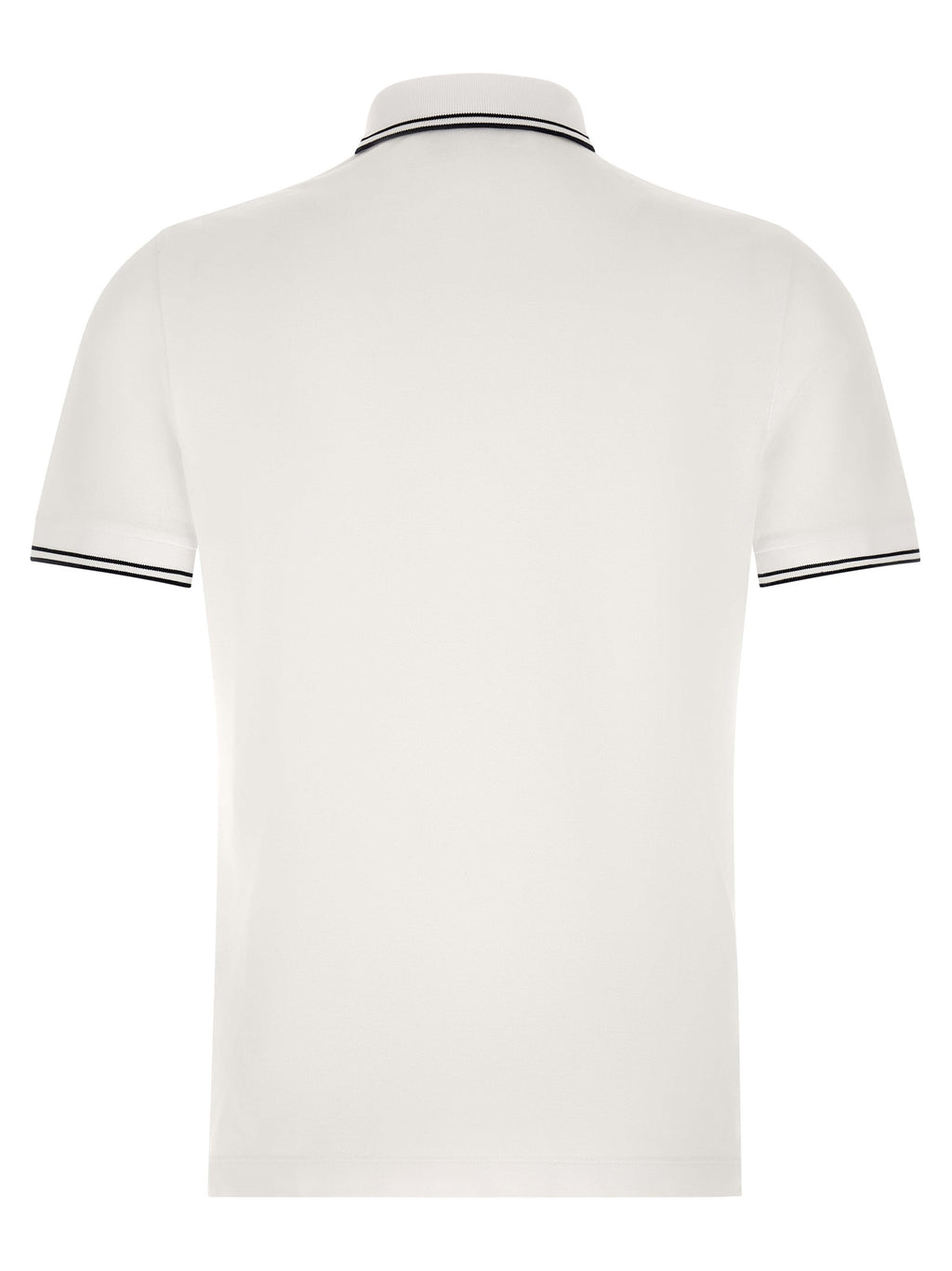 Bicolor Cotton Polo Shirt