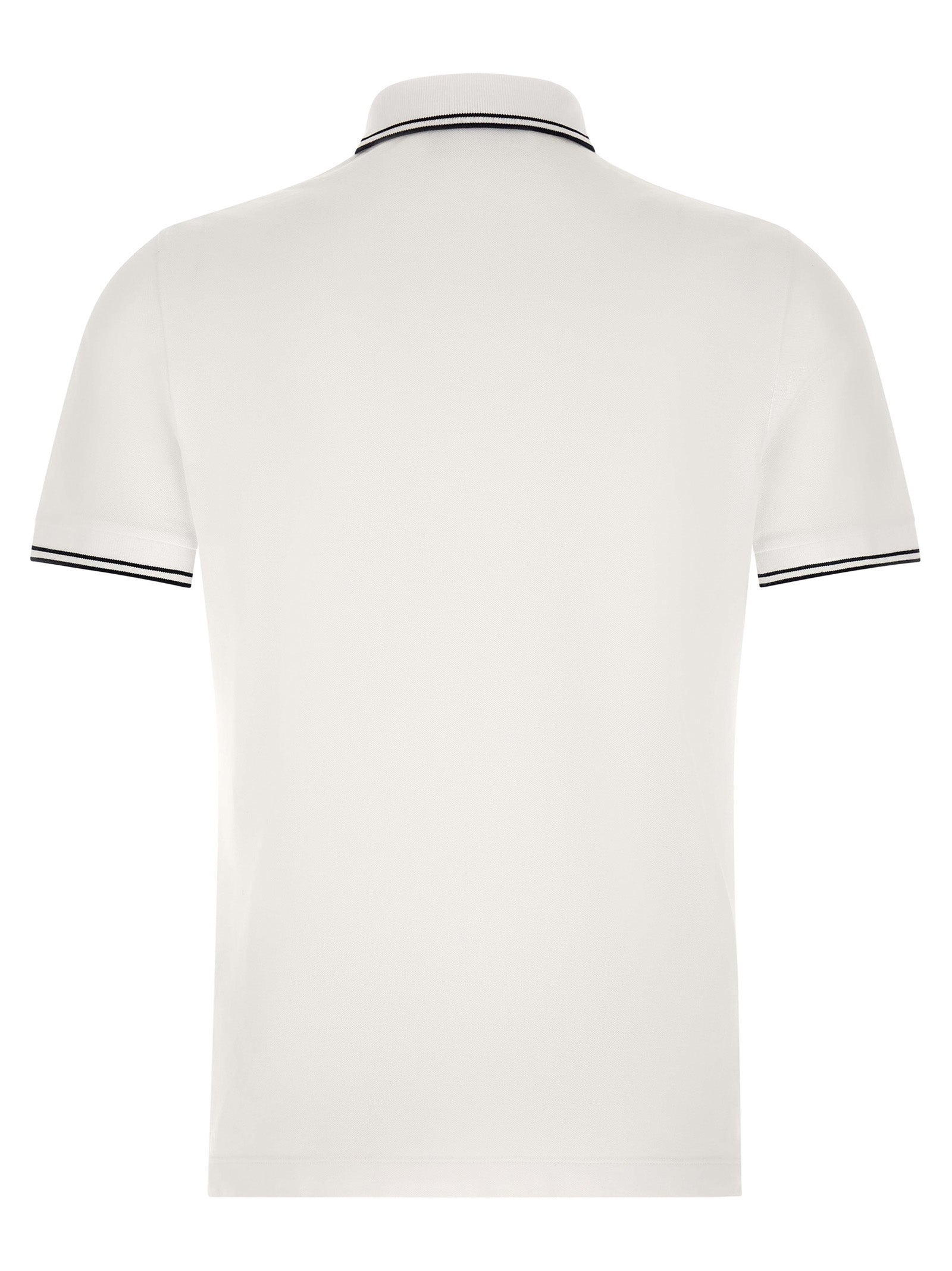 Bicolor Cotton Polo Shirt