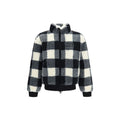 Gray Polyester Full-Length Jacket