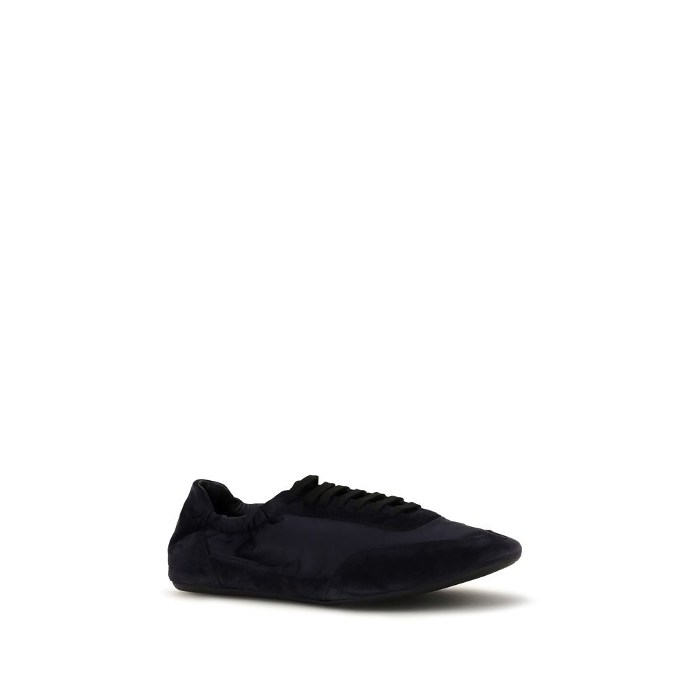 Blue Rubber Athletic Sneakers