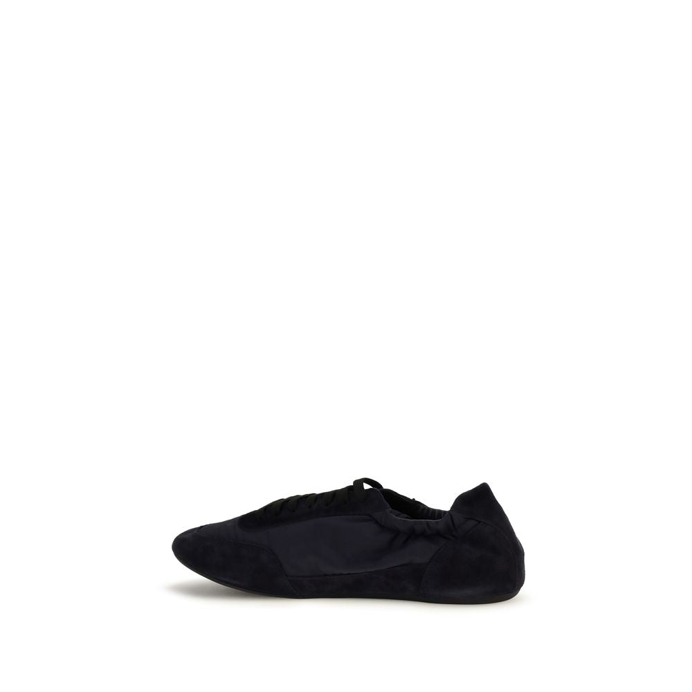 Blue Rubber Athletic Sneakers