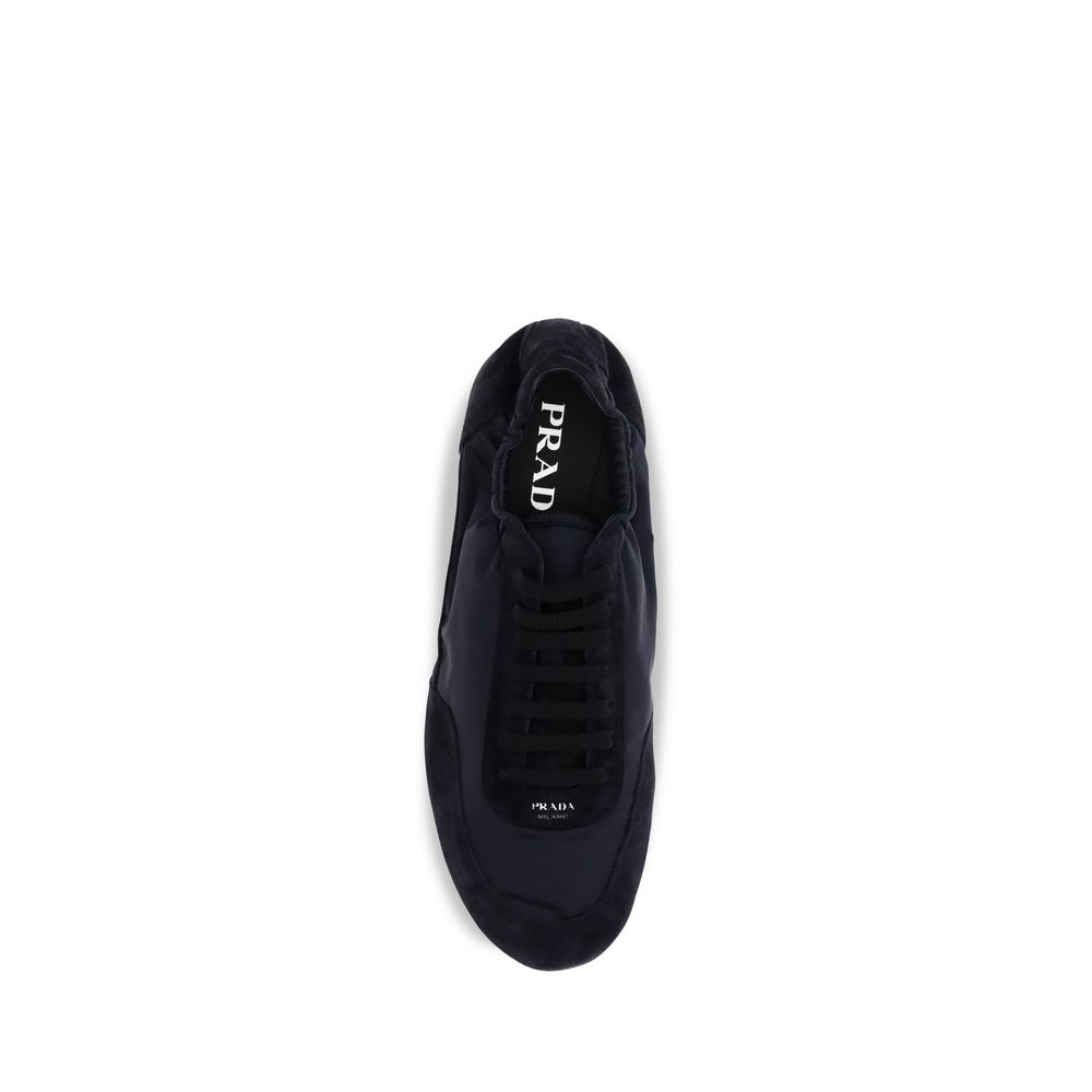 Blue Rubber Athletic Sneakers