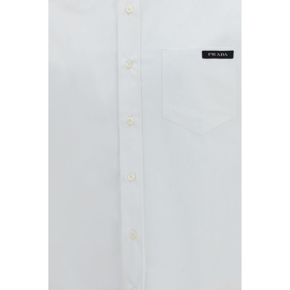 White Cotton Dress Shirt