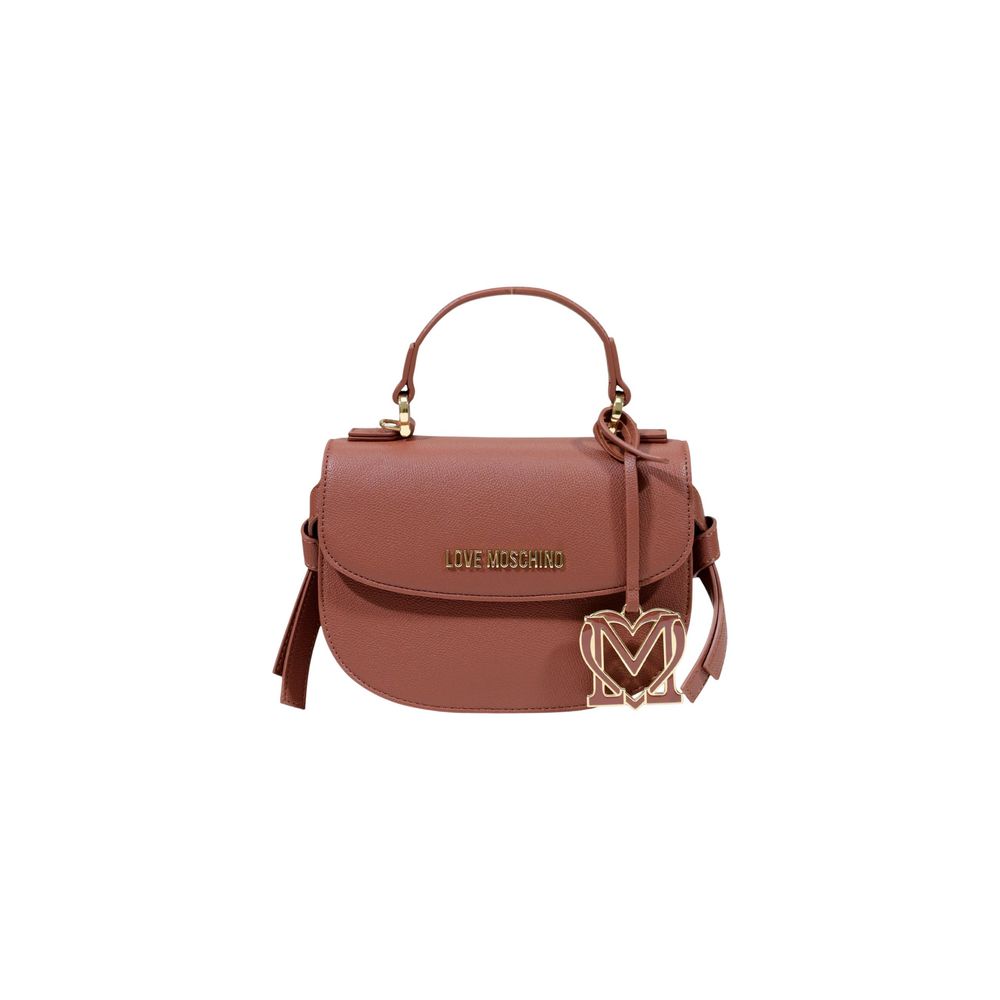 Brown Polyethylene Handbag